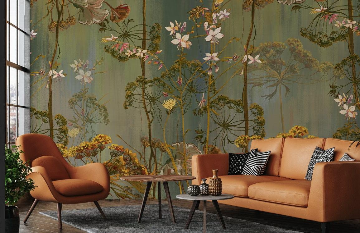 Wild Umbels mural by Lavish Exclusives