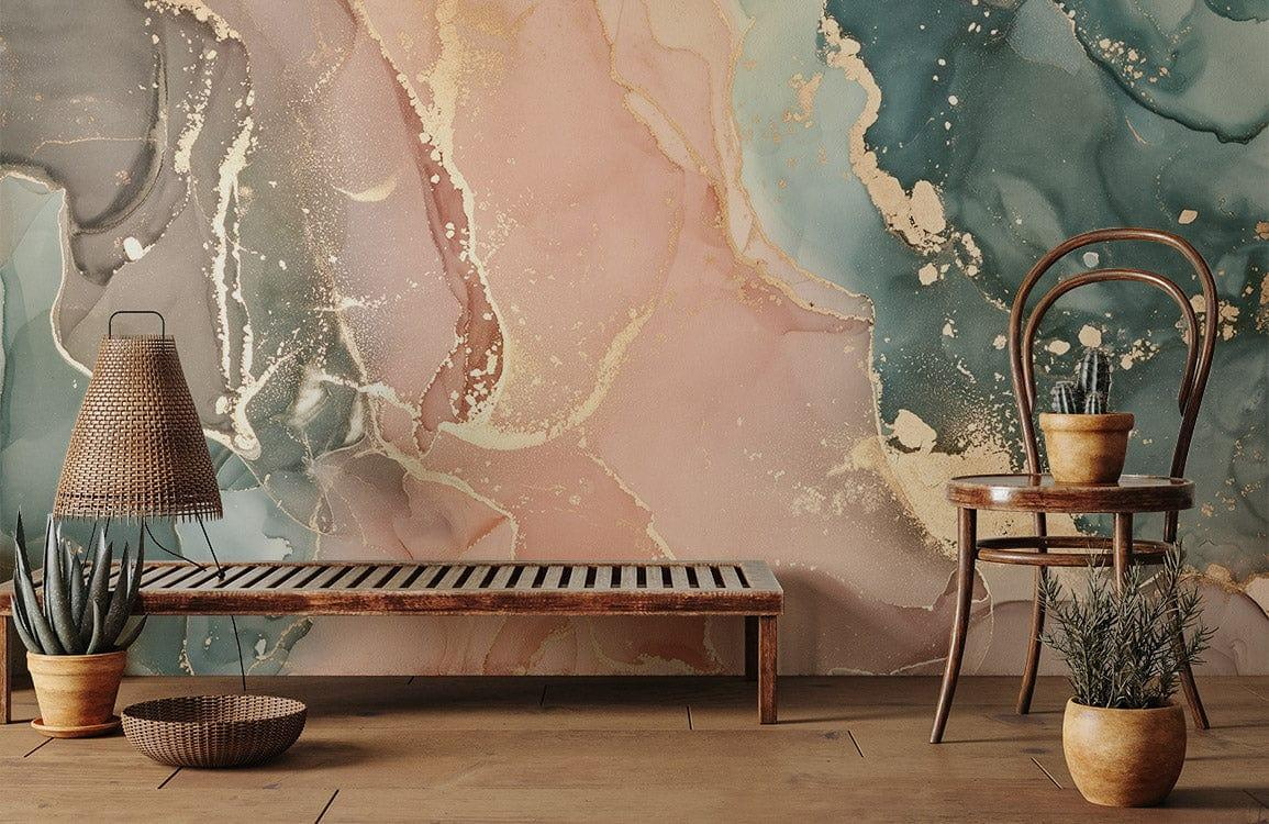 Blush Jade mural by Lavish Exclusives