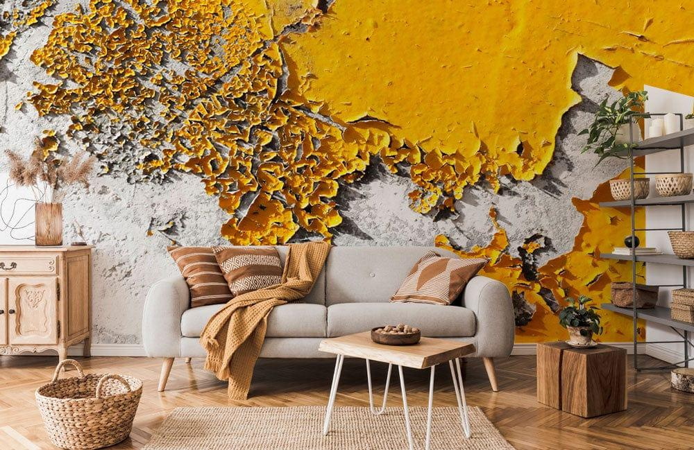 Ochre Peel mural by Lavish Exclusives