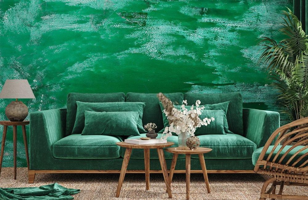 Emerald Wash mural by Lavish Exclusives