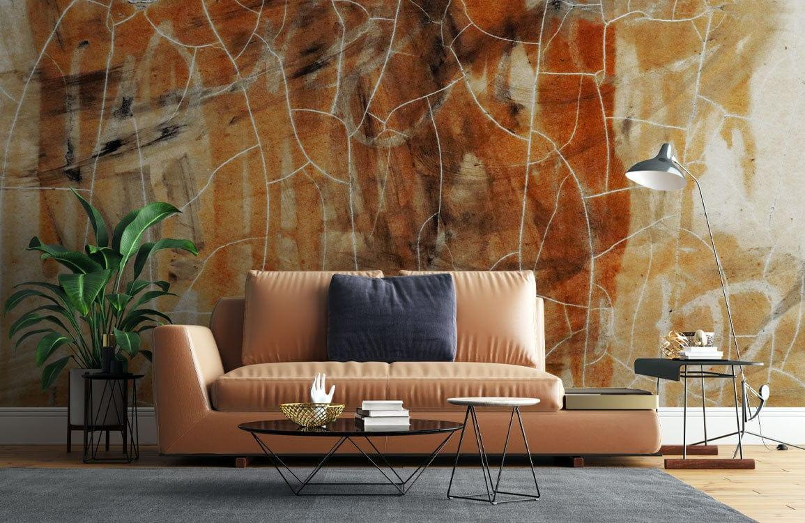 Burnt Sienna Fresco mural by Lavish Exclusives