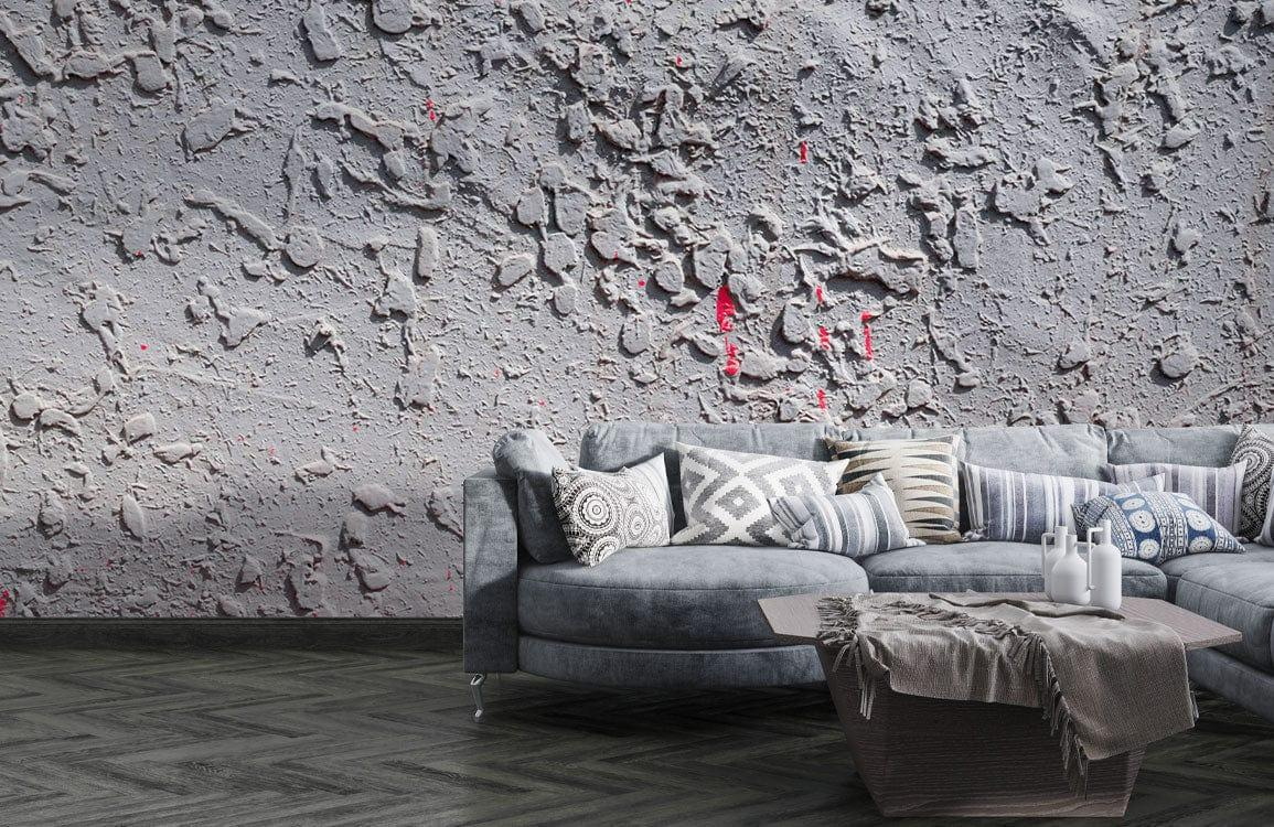 Trowelled Grey mural by Lavish Exclusives