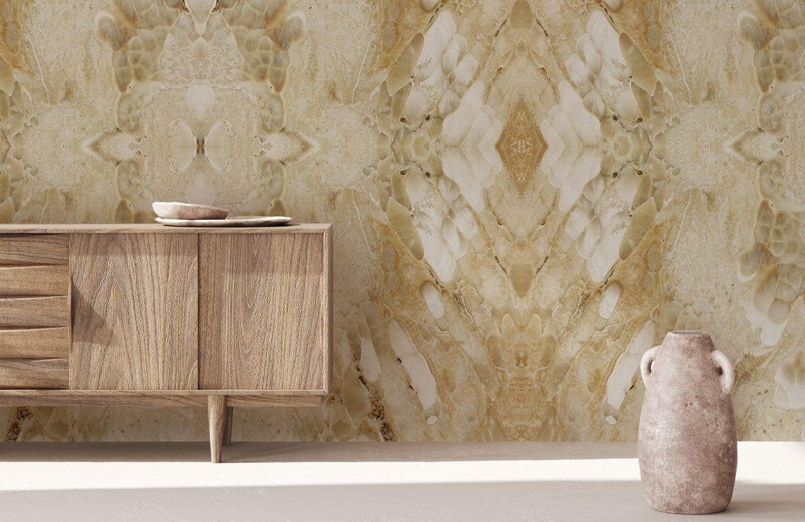 Alabaster Mirror mural by Lavish Exclusives