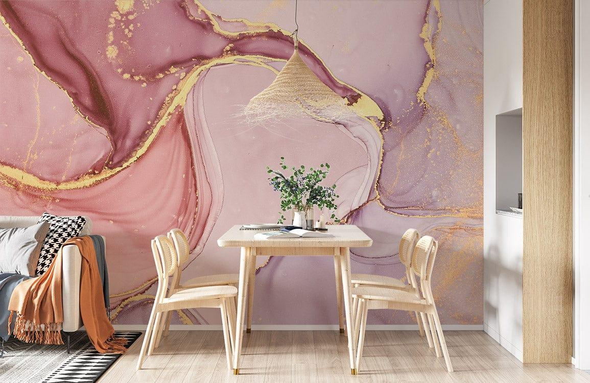 Rose Gold Flow mural by Lavish Exclusives