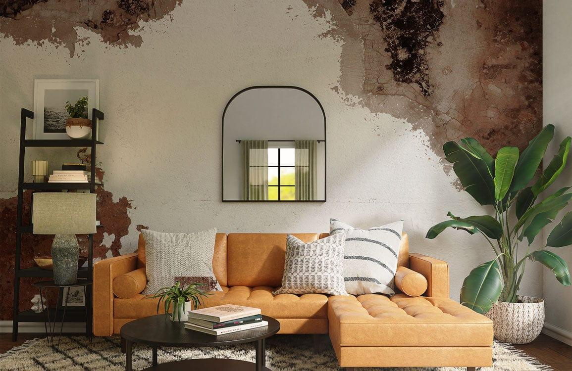 Cocoa Plaster mural by Lavish Exclusives