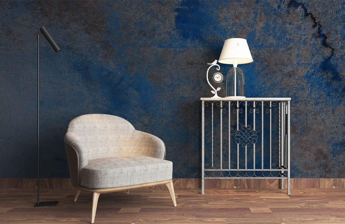 Cobalt Wash mural by Lavish Exclusives