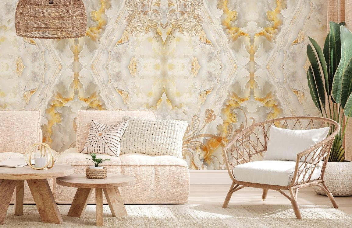 Honey Onyx mural by Lavish Exclusives